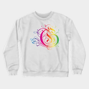 Name first alphabet G Crewneck Sweatshirt